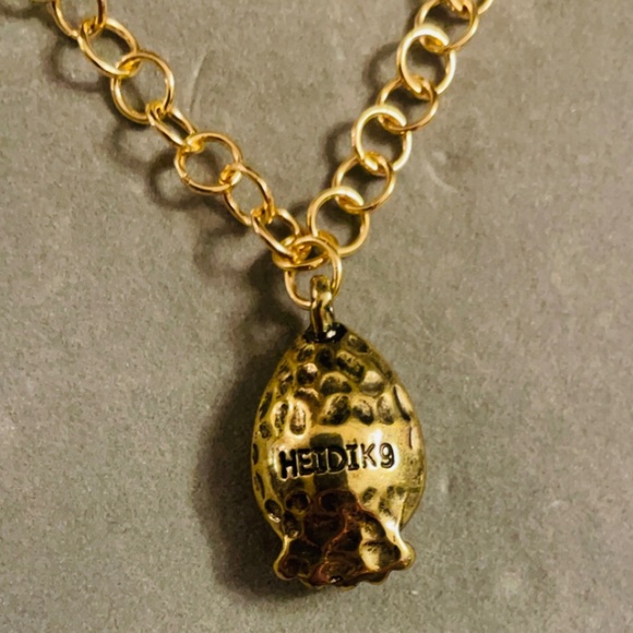 Cute Heidi Daus necklace Pink crystal - Picture 2 of 4